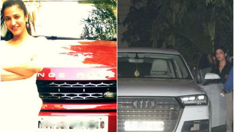 நடிகை ஸ்ருதி ஹாசன் luxury Range Rover மற்றும் Audi Q7 கார்களை வைத்துள்ளார்.