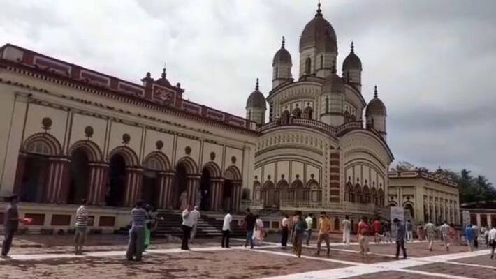 Dakshineswar temple has been opened on Thursday RTB Dakshineswar temple has been opened on Thursday RTB
