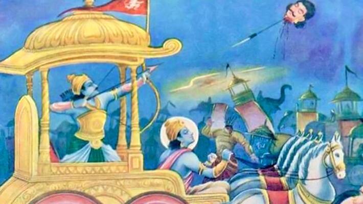 In order to kill this warrior of Kauravas, Krishna had turned dark in the day, know why? KPI In order to kill this warrior of Kauravas, Krishna had turned dark in the day, know why? KPI