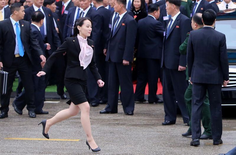 kim yo jong is the second in command in north Korea also most powerful woman bsm