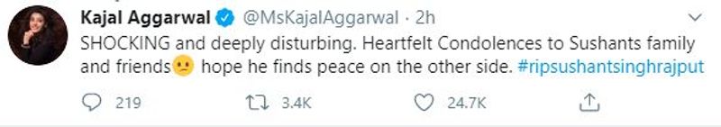 Tollywood mourns on untimely Sushant Singh Rajput demise