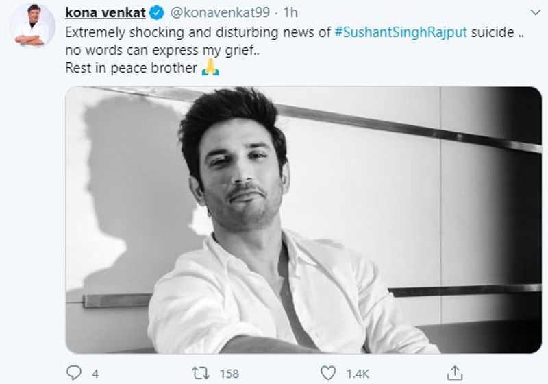 Tollywood mourns on untimely Sushant Singh Rajput demise