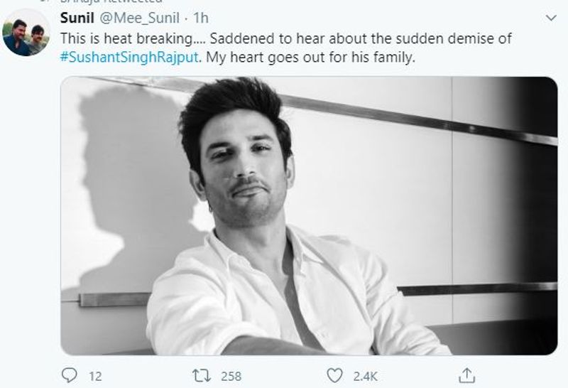 Tollywood mourns on untimely Sushant Singh Rajput demise