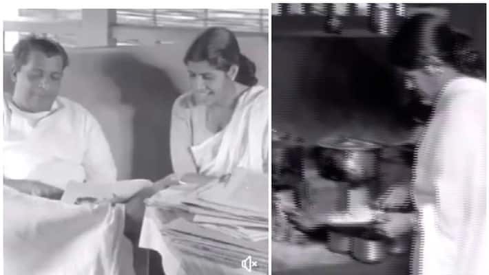 video of T V Thomas and K R Gowri Amma viral after almost 60 years video of T V Thomas and K R Gowri Amma viral after almost 60 years