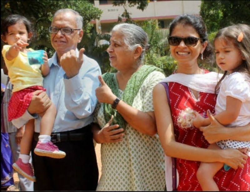 ಸುಧಾಮೂರ್ತಿ, ಬೆಂಗಳೂರಿನ 'ಇನ್ಫೋಸಿಸ್ ಸಂಸ್ಥೆ'ಯನ್ನು ತಮ್ಮ ಪತಿ, ಹಾಗೂ ಅವರ ಜೊತೆಗಾರರ ಸಹಯೋಗದಿಂದ ಕಟ್ಟಿ ಬೆಳೆಸಿದ ಸಾಧಕಿ.