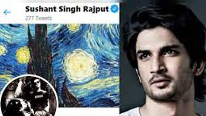 Sushant Sigh Rajput Twitter Cover Photo With Vincent Van Gogh Tragic Painting eerie connection Sushant Sigh Rajput Twitter Cover Photo With Vincent Van Gogh Tragic Painting eerie connection