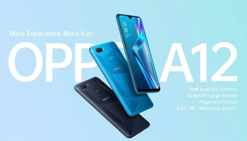 oppo launches new model of a12 with good features
