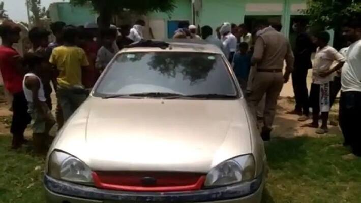 4 children sat inside the car while playing, 2 died when gate was locked, 2 in critical condition ASA 4 children sat inside the car while playing, 2 died when gate was locked, 2 in critical condition ASA