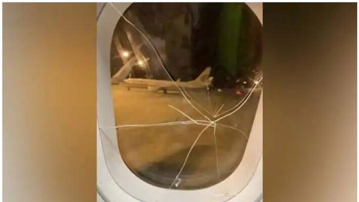 woman destroyed window of flight woman destroyed window of flight