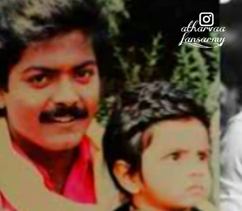 முரளியும் அதர்வாவும் சிறுவயதில் எடுத்த புகைப்படம் 