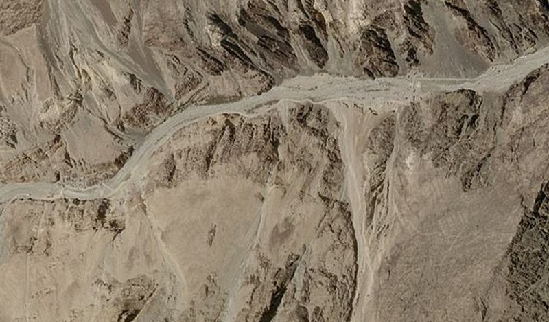 यही है वो गलवान घाटी जहां भारतीय और चीनी सेनाओं के बीच बड़े पैमाने पर विवाद हुआ था। 