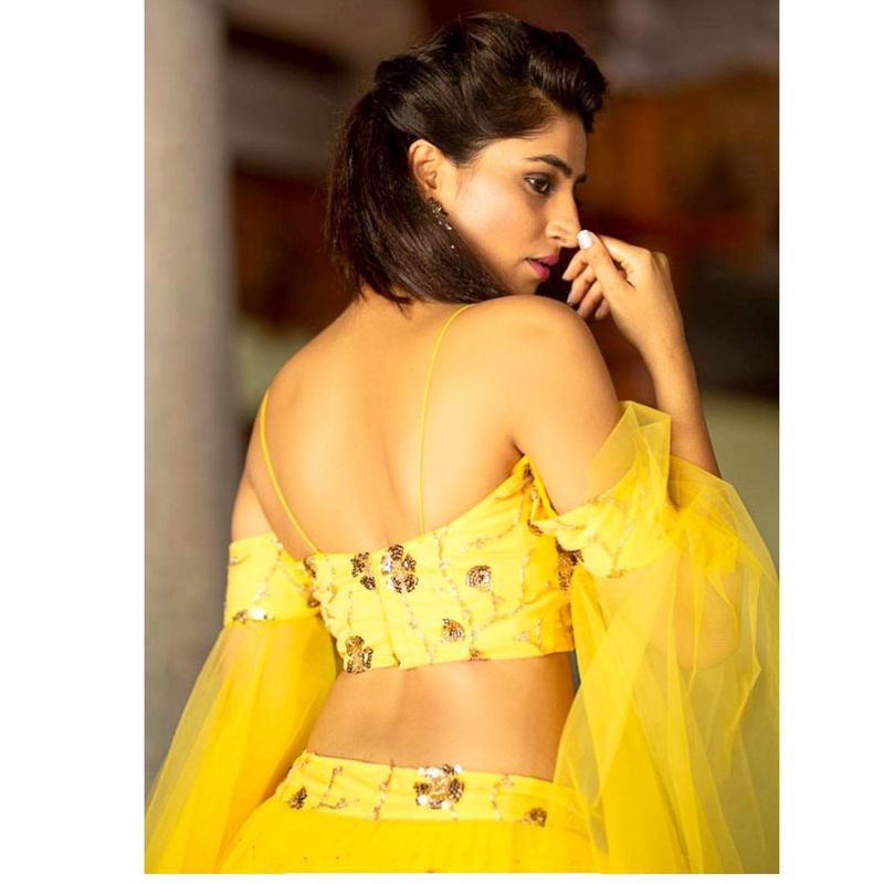 Telugu actress Varshini Sounderajan Hot Photos