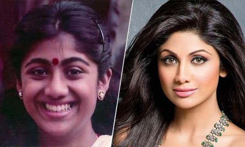 ஷில்பா ஷெட்டி சிறுவயதில் எடுத்த புகைப்படத்துக்கும் இப்பொழுது எடுத்த புகைப்படத்தின் வித்யாசத்தை பாருங்க 
