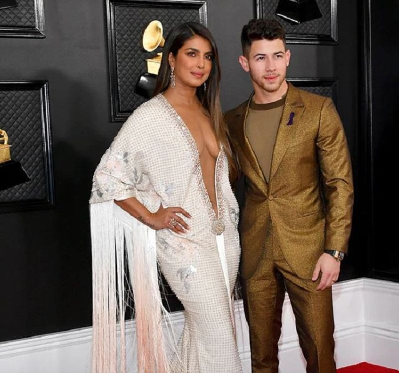 how much priyanka chopra grammy 2020 controversial outfit BJC