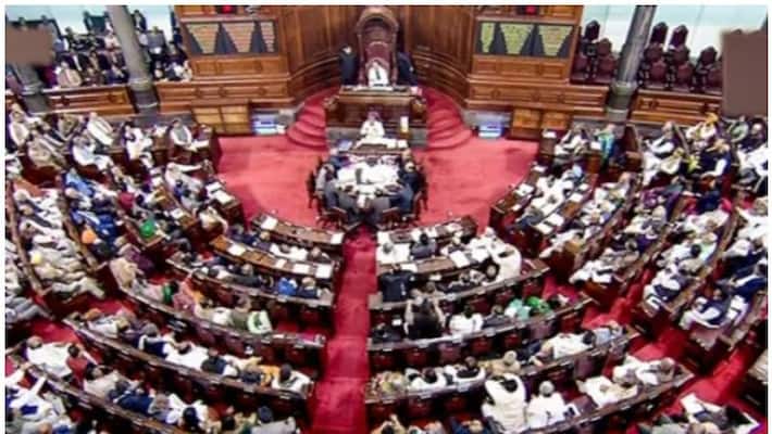 Ruckus over farm bills, opposition leaders jump into well of Rajya Sabha Ruckus over farm bills, opposition leaders jump into well of Rajya Sabha