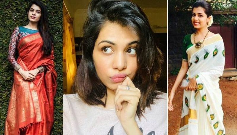 Diya krishnakumar s new photos in gown