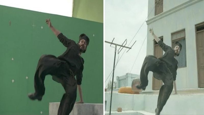 शाहरुख खान की फिल्म रईस में एक्शन सीन के लिए वीएफएक्स का इस्तेमाल किया गया था।