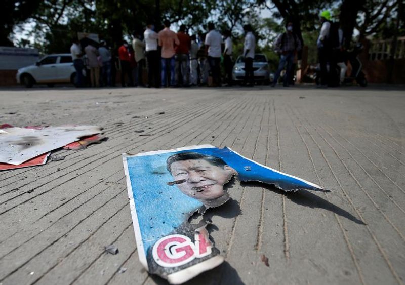 Anti China sentiment as wave in India Boycott China