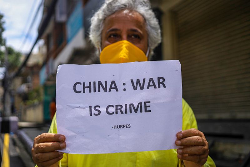 Anti China sentiment as wave in India Boycott China