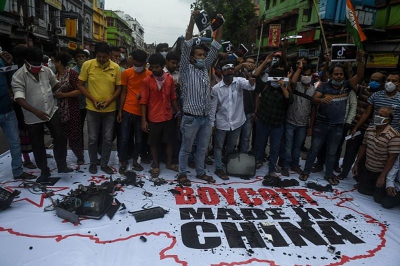 Anti China sentiment as wave in India Boycott China