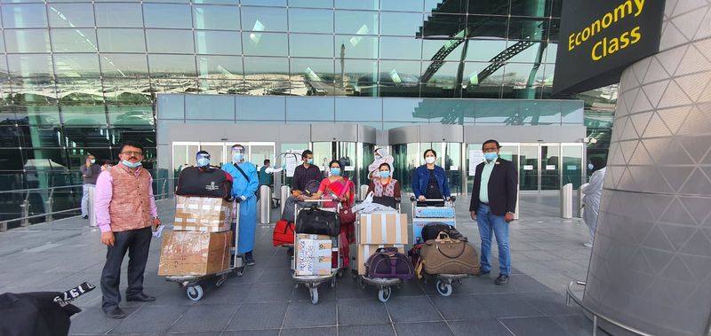 A mock security drill was conducted at Kolkata Airport to detect Radioactive material RTB