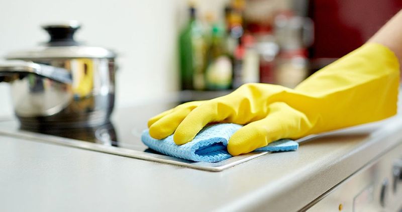 how to clean kitchen