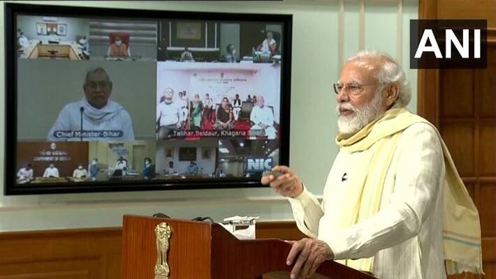 Modi congratulates indian villages for fighting covid Modi congratulates indian villages for fighting covid