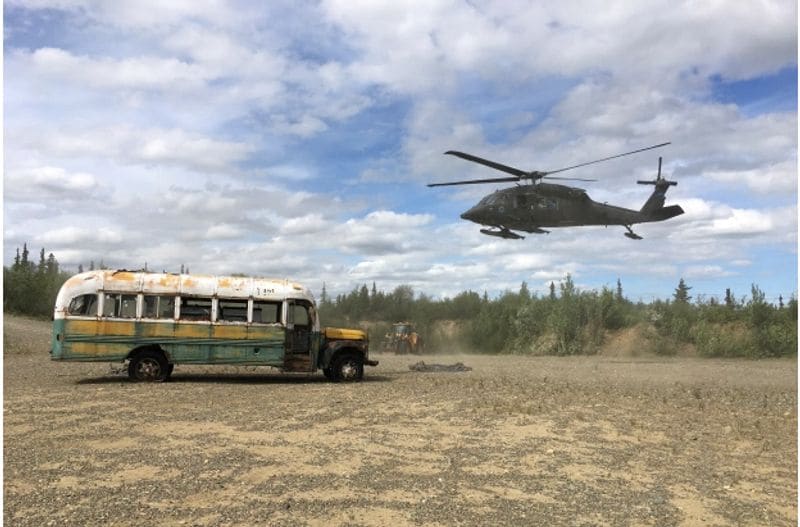 Airlift the magic bus used in Into the Wild film