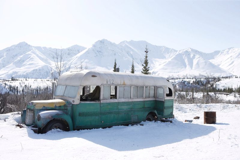 Airlift the magic bus used in Into the Wild film