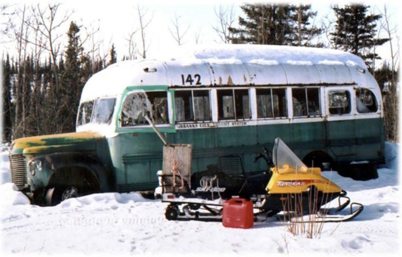 Airlift the magic bus used in Into the Wild film