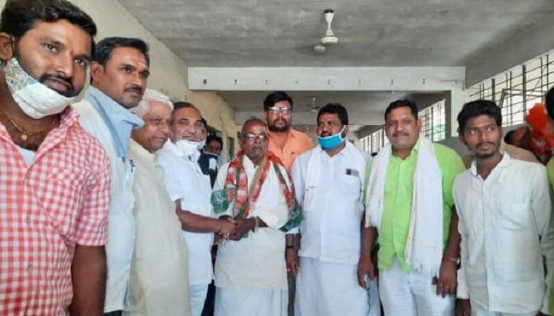 Fakeerappa Back To Congress Party in Gangavati in Koppal District
