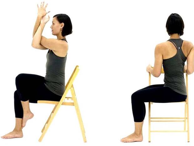 Combat Lower Back Pain: Try Chair Yoga – Joy Core Connection