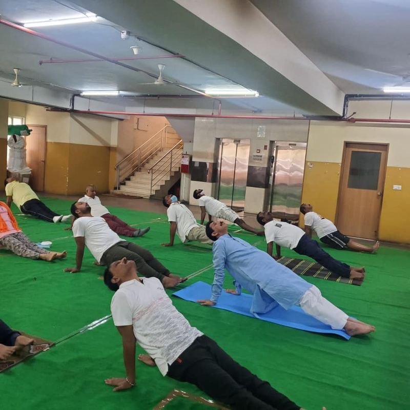 ಕೊರೋನಾ ವೈರಸ್ ಕಾಟ ಹೆಚ್ಚಿರುವುದರಿಂದ ಕನಿಷ್ಠ ಸಂಖ್ಯೆಯಲ್ಲಿ ಮುಖಂಡರು ಭಾಗವಹಿಸಿದ್ದರು.