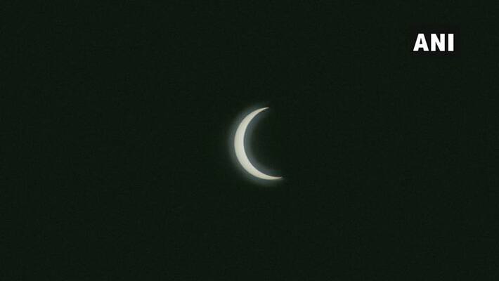 Surya Grahan 2020: annular solar eclipse completed Surya Grahan 2020: annular solar eclipse completed