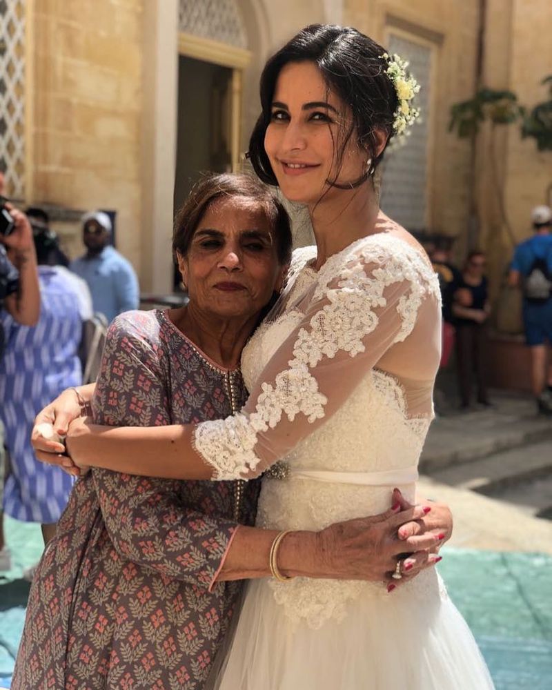 Katrina donned a pink lehenga and heavy jewellery and looked every inch a beautiful bride. The pictures went viral and fans have gone berserk watching them. Some even thought she is getting married to Uri actor Vicky Kaushal. One of the fans questioned her on cheating Salman Khan. The fan wrote, "Are you ashamed of cheating Salman Khan?"
