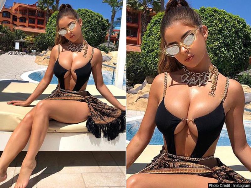 british model demi rose shares her topless photo goes viral BRD