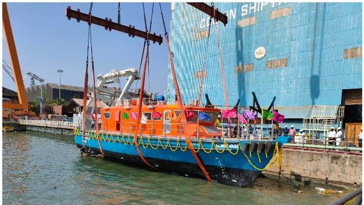 marine ambulance launched aiming rescue of fisherman in critical condition marine ambulance launched aiming rescue of fisherman in critical condition