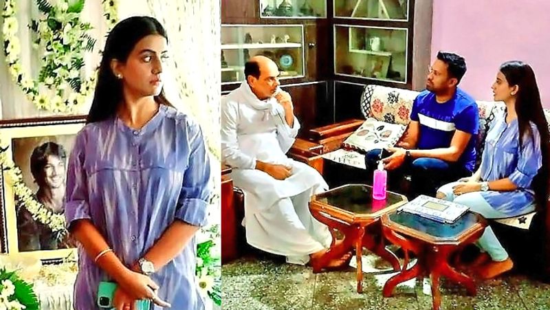 सुशांत के पिता से मुलाकात कर अक्षरा सिंह ने उनके असामयिक निधन पर गहरा दुख व्यक्त किया। अक्षरा ने सुशांत सिंह राजपूत के परिवार के साथ काफी समय बिताया और लंबी बातचीत की। 