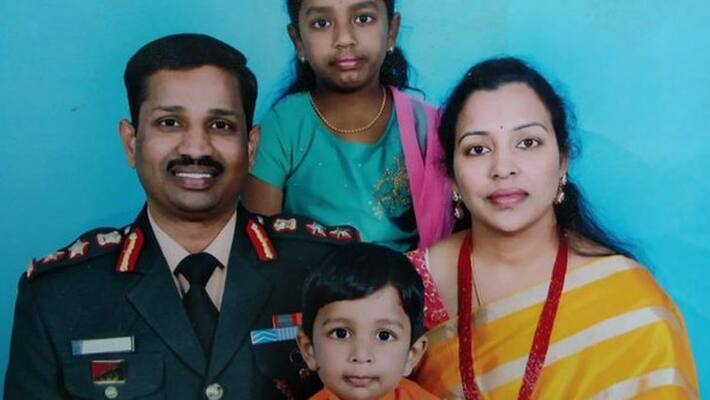 Santosh Babu wife thanks to Telangana cm kcr Santosh Babu wife thanks to Telangana cm kcr