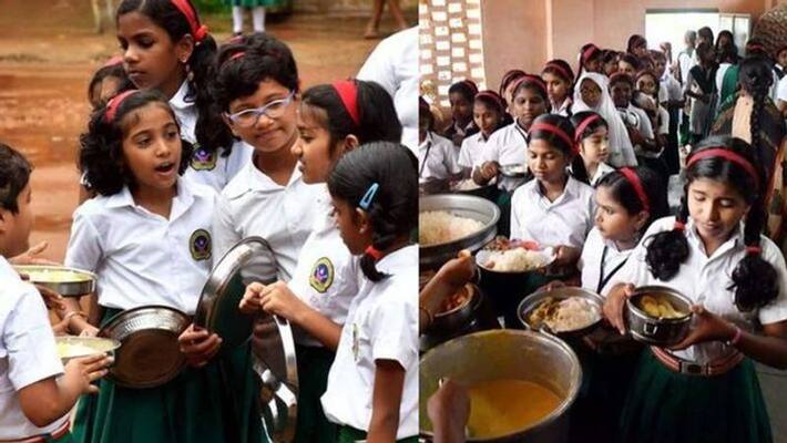 Distribution of food kits to students up to class eight Distribution of food kits to students up to class eight