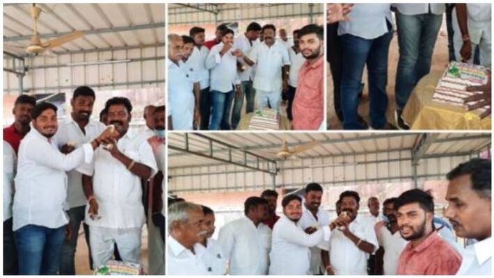 DMK celebrates birthday in Mango Garden DMK celebrates birthday in Mango Garden