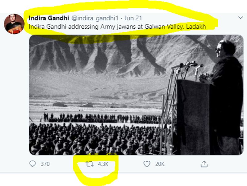 कई वेरीफाइड फेसबुक पेज जैसे “इंडियन नेशनल कांग्रेस - उत्तर प्रदेश ” और “यूपी ईस्ट यूथ कांग्रेस ” ने भी यही तस्वीर ऐसे ही दावे के साथ शेयर की है। यह पोस्ट फेसबुक, ट्विटर पर भयंकर वायरल है। 