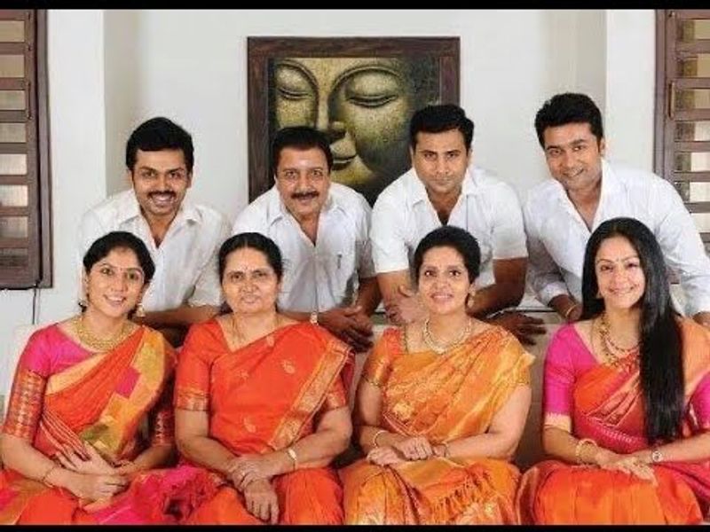 நடிகர் சிவகுமார் மருமகள் தான் ஜோதிகா சூர்யாவின் மனைவி 