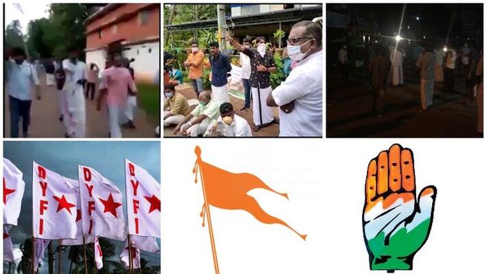 congress workers protest violating covid guidelines palakkad congress workers protest violating covid guidelines palakkad