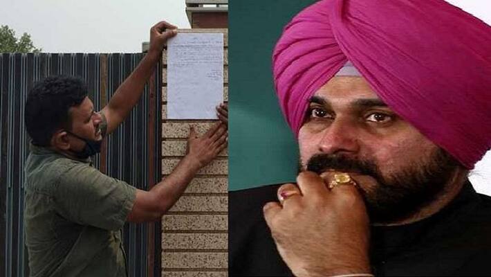 After No Reply, Bihar Cops Put Notice Outside Navjot Singh Sidhu's Home After No Reply, Bihar Cops Put Notice Outside Navjot Singh Sidhu's Home