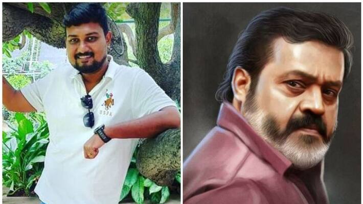 Harshavardhan with Suresh Gopi film Harshavardhan with Suresh Gopi film