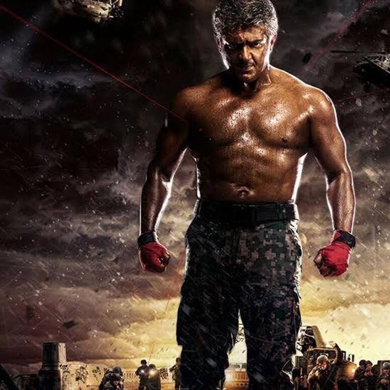 விவேகம் படத்திற்காக சிக்ஸ் பேக் வைத்த அஜித் குமார் மாஸ் ஆஹ் இருக்கும் 