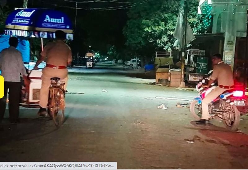 उसी दौरान वह आइसक्रीम वाला वापस आया तो उसको समझा-बुझाकर और हिदायत देकर आइसक्रीम गाड़ी सहित घर वापस भेज दिया गया था। आइसक्रीम गाड़ी हेड कांस्टेबल द्वारा लाते समय किसी मीडिया कर्मी ने वीडियो बना लिया गया है।
