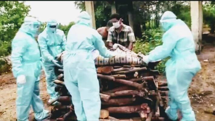 Muslim help to burry bharamin dead body at vizupuram Muslim help to burry bharamin dead body at vizupuram