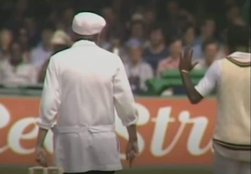 exclusive syed kirmani reveals why dickie bird used 4 letter word at malcolm marshall 1983 world cup final